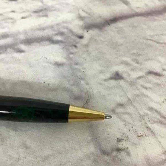 Reflections Black & Golden 2 Writing Pens and Desk Clock Set with Case - Picture 7 of 9